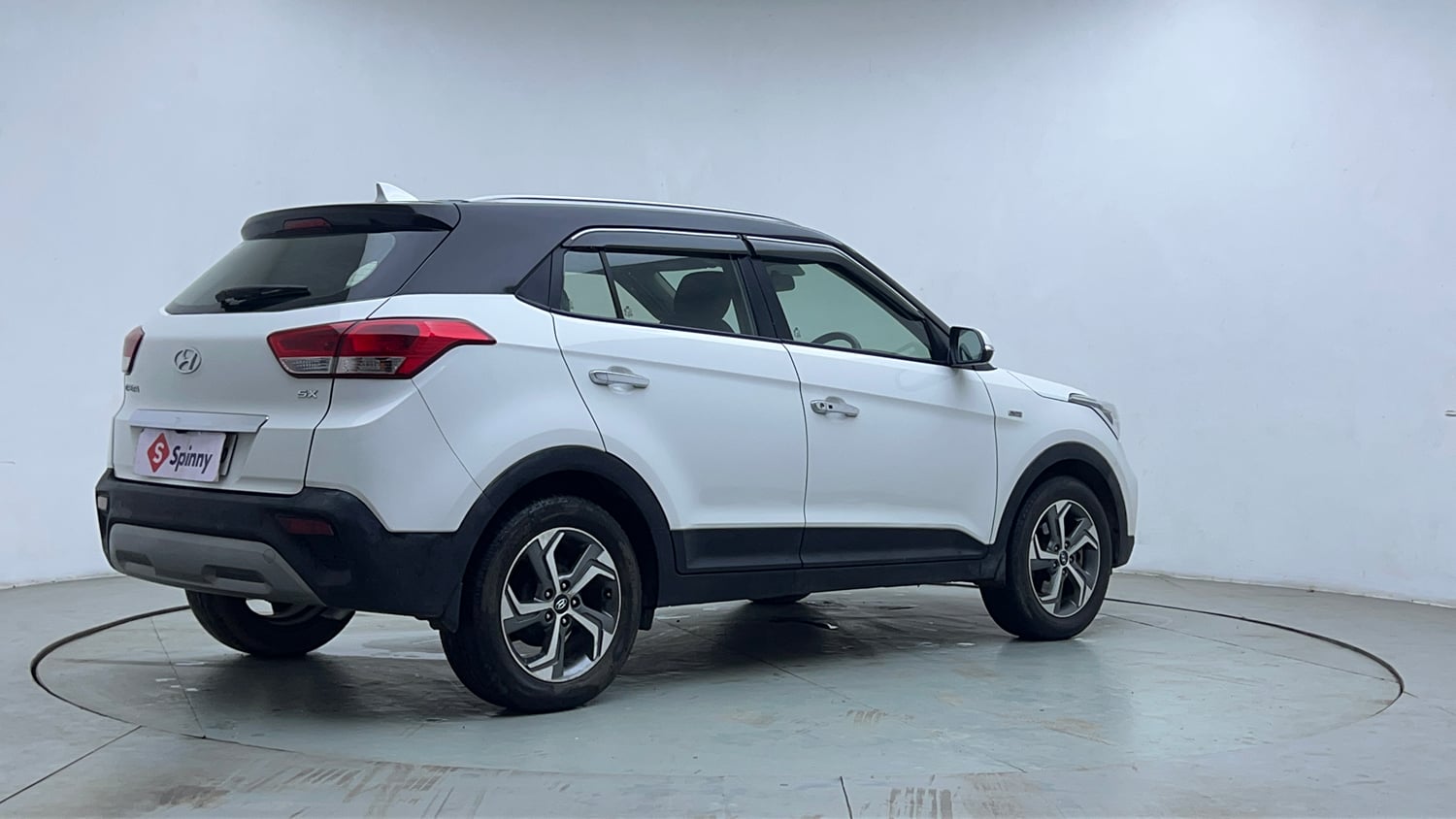 Used 2018 Hyundai Creta SX 1.6 AT Petrol Petrol Automatic exterior RIGHT REAR CORNER VIEW