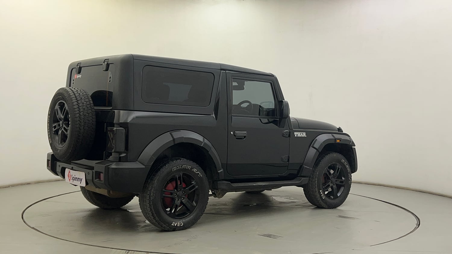 Used 2022 mahindra Thar LX Hard Top Petrol AT 4WD Petrol Automatic exterior RIGHT REAR CORNER VIEW