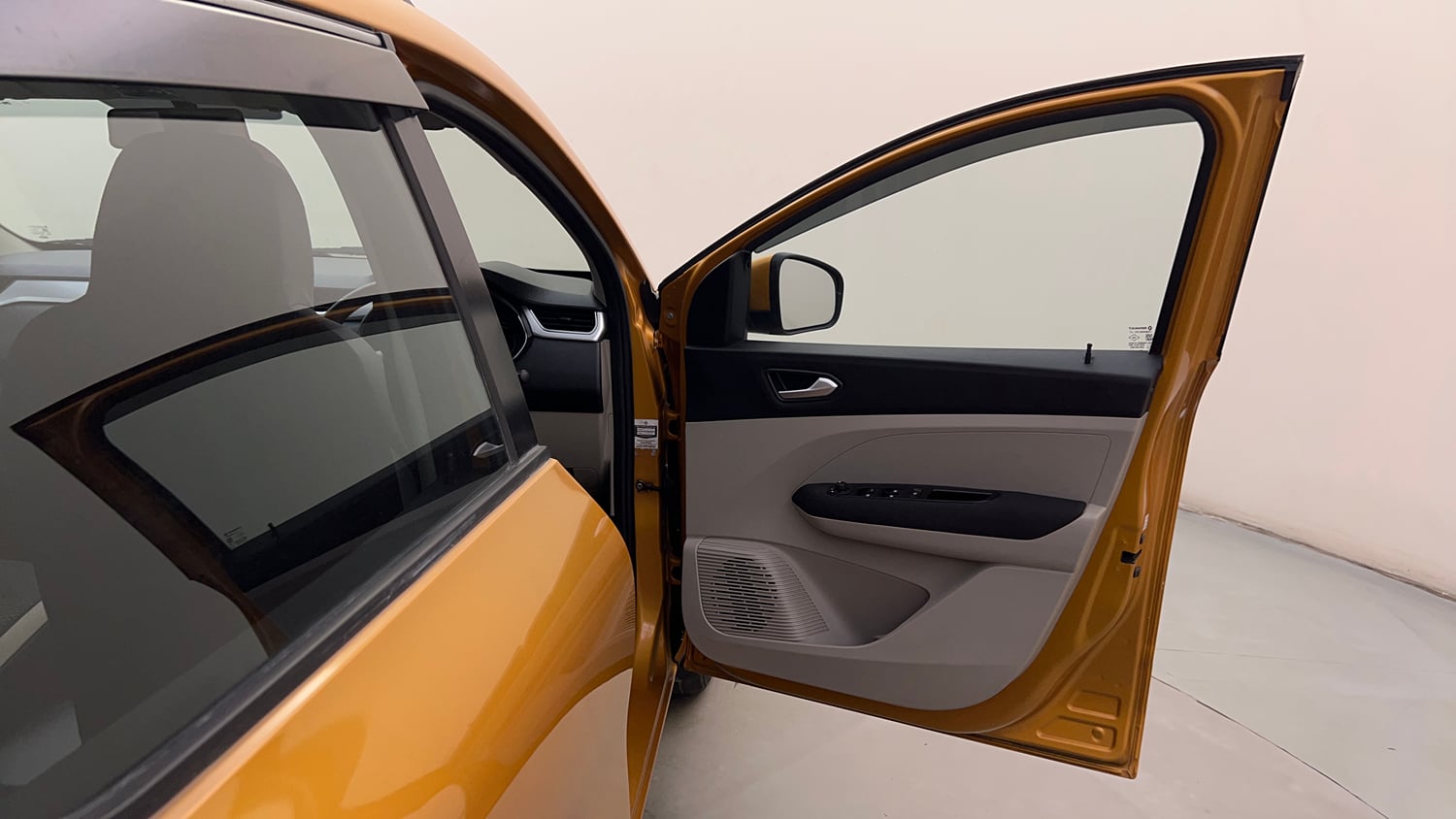 Used 2020 Renault Triber RXZ EASY-R AMT Petrol Automatic interior RIGHT FRONT DOOR OPEN VIEW