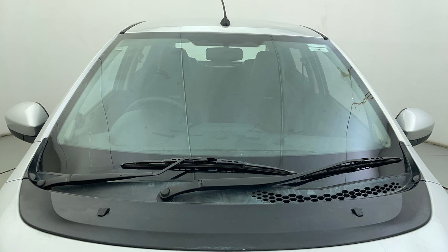 Used 2017 Tata Tiago Revotron XTA Petrol Automatic exterior FRONT WINDSHIELD VIEW
