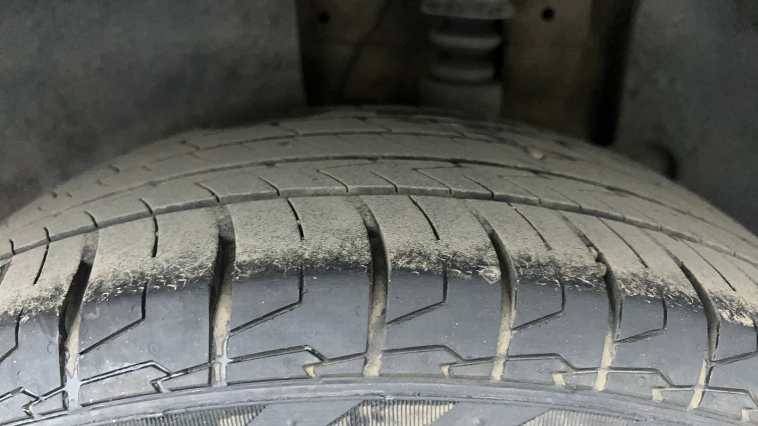 Used 2022 Kia Seltos HTX Plus 1.5 Diesel Diesel Manual tyres LEFT REAR TYRE TREAD VIEW