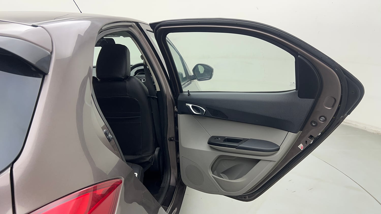 Used 2017 Tata Tiago Revotron XZ Petrol Manual interior RIGHT REAR DOOR OPEN VIEW