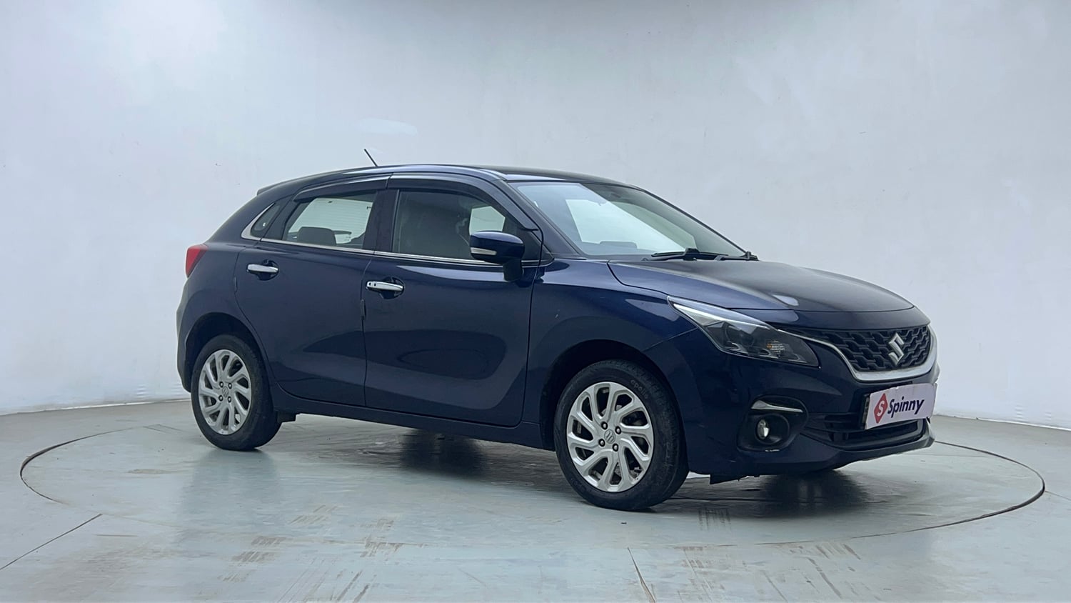 Used 2023 Maruti Suzuki Baleno Zeta MT Petrol Manual exterior RIGHT FRONT CORNER VIEW