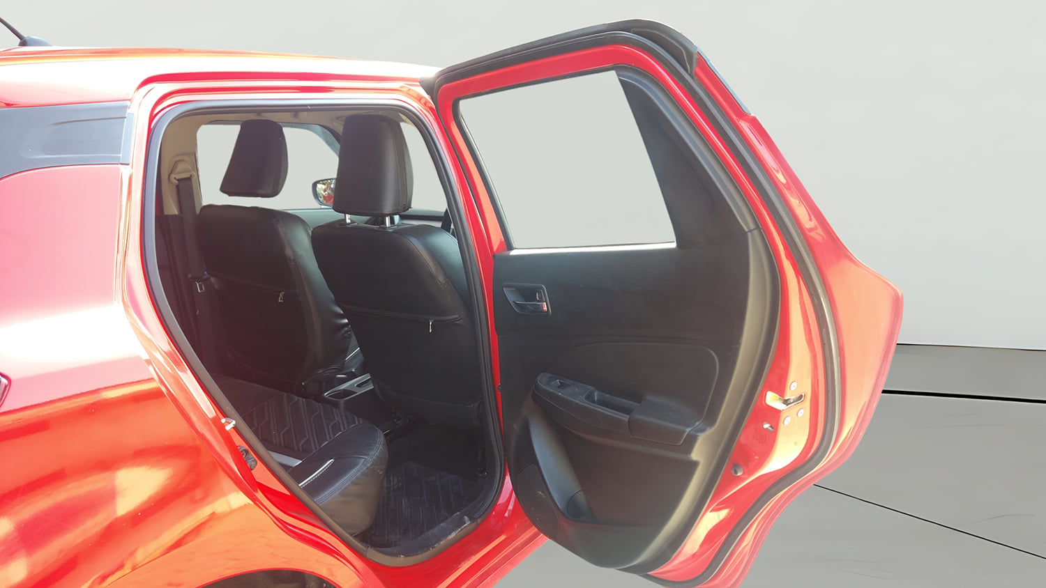 Used 2022 Maruti Suzuki Swift VXi Petrol Manual interior RIGHT REAR DOOR OPEN VIEW