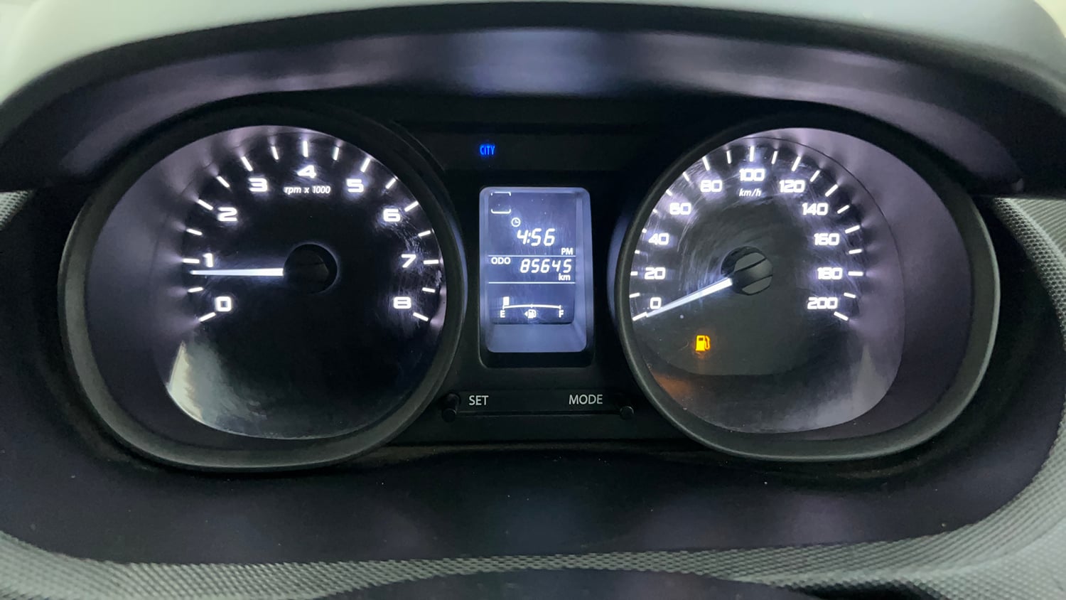 Used 2017 Tata Tiago Revotron XT Petrol Manual interior CLUSTERMETER VIEW