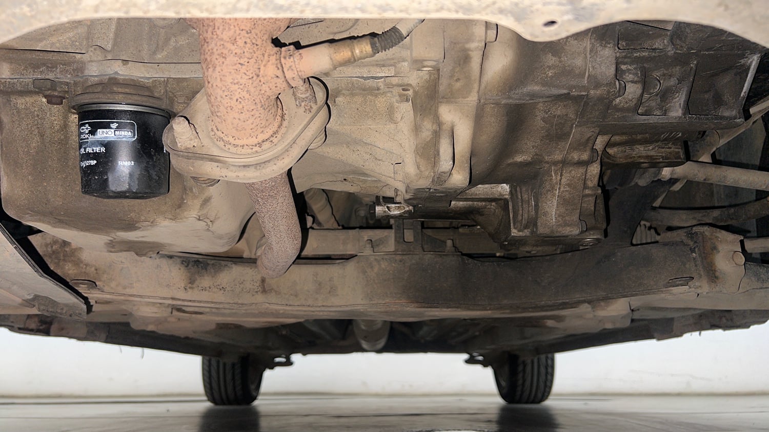 Used 2016 Maruti Suzuki Swift ZXi Petrol Manual extra FRONT LEFT UNDERBODY VIEW