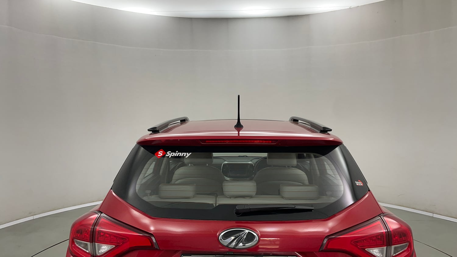 Used 2021 Mahindra XUV 300 W8 (O) 1.2 Petrol AMT Petrol Automatic exterior BACK WINDSHIELD VIEW