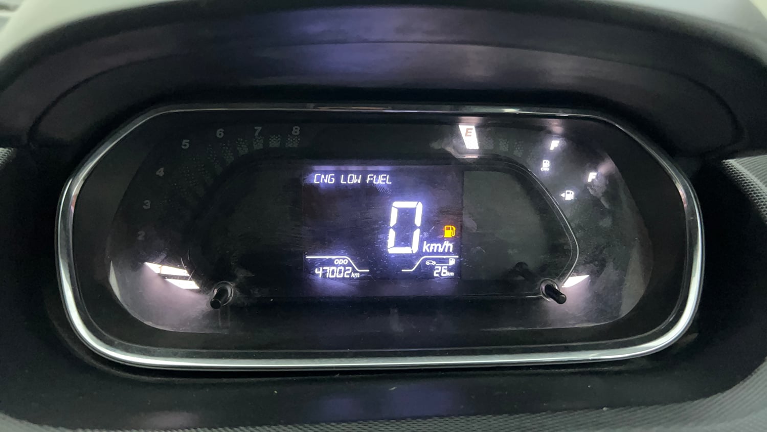 Used 2023 Tata Tiago XM CNG Cng Manual interior CLUSTERMETER VIEW