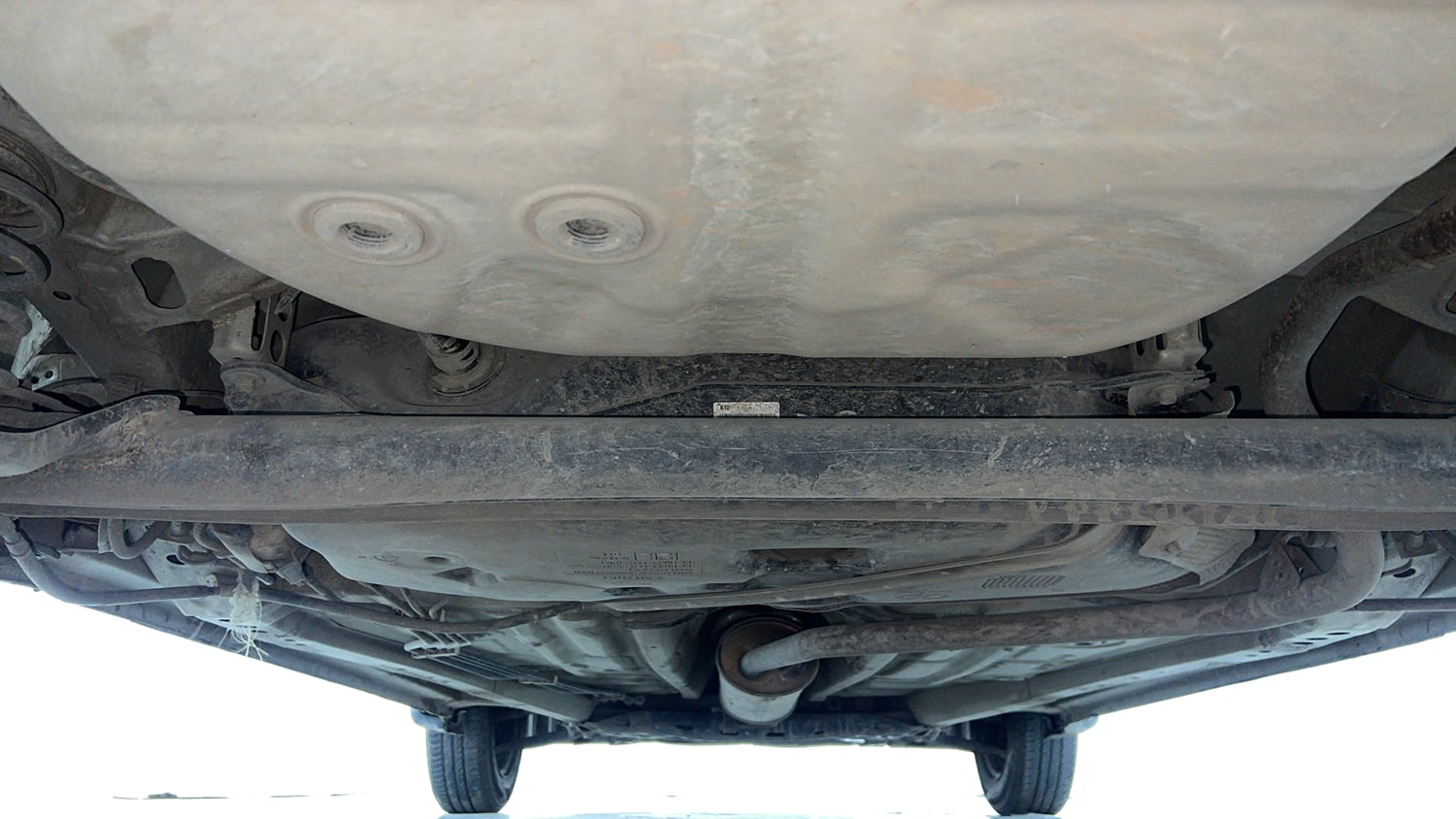Used 2020 Maruti Suzuki Wagon R VXi 1.2 Petrol Manual extra REAR UNDERBODY VIEW (TAKEN FROM REAR)