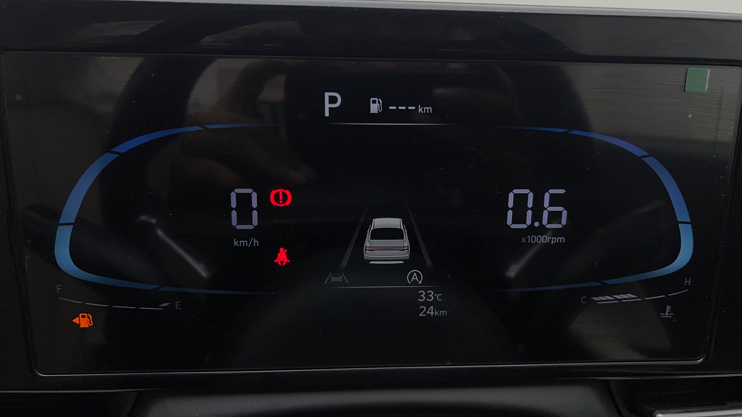 Used 2023 Hyundai Verna SX (O) 1.5 Petrol IVT Petrol Automatic interior CLUSTERMETER VIEW