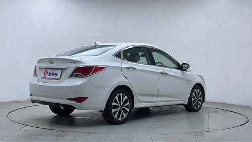 Used 2016 Hyundai Verna 1.6 VTVT SX AT Petrol Automatic exterior RIGHT REAR CORNER VIEW