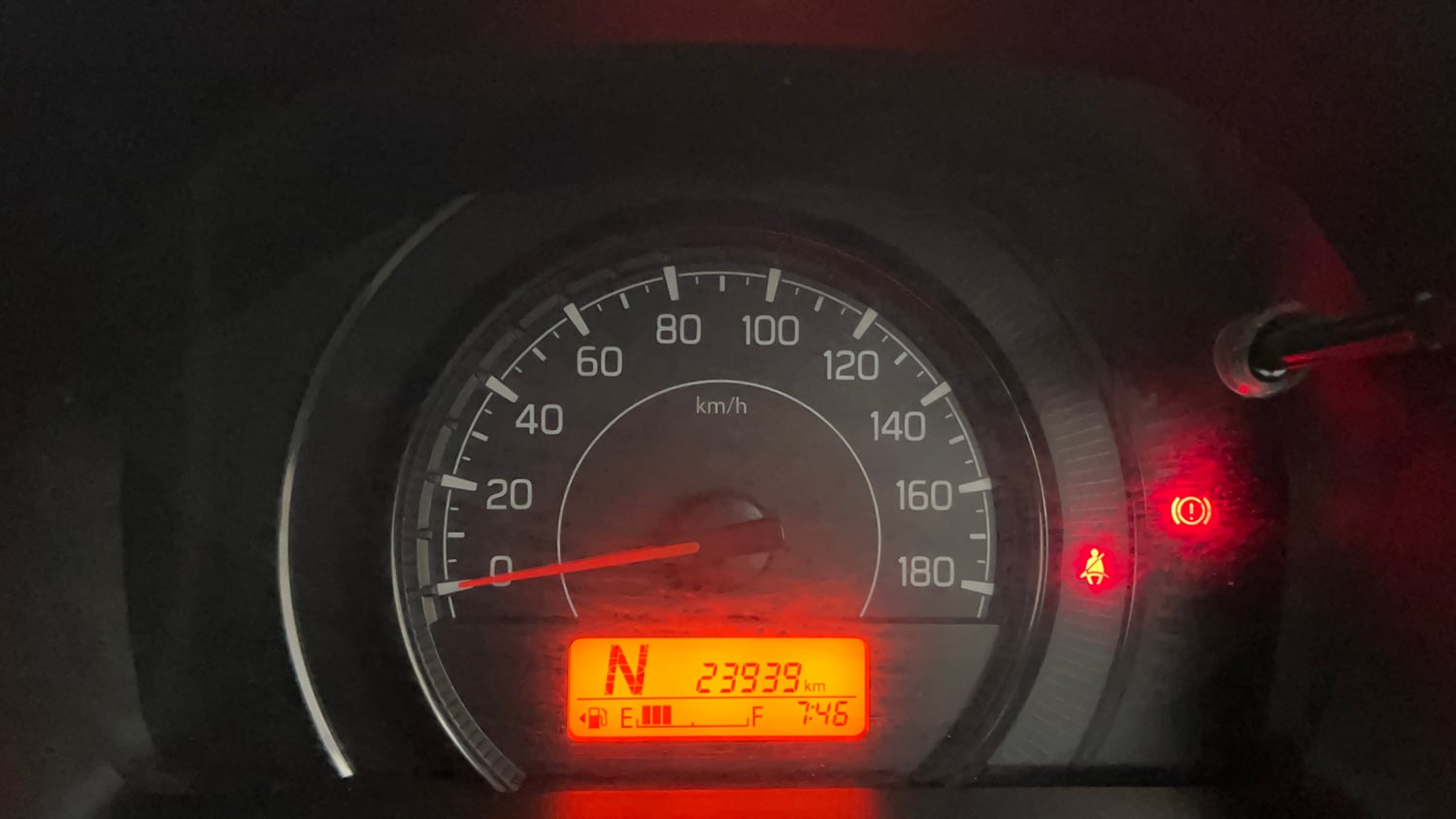 Used 2021 Maruti Suzuki Wagon R 1.0 VXi 1.0 AMT Petrol Automatic interior CLUSTERMETER VIEW