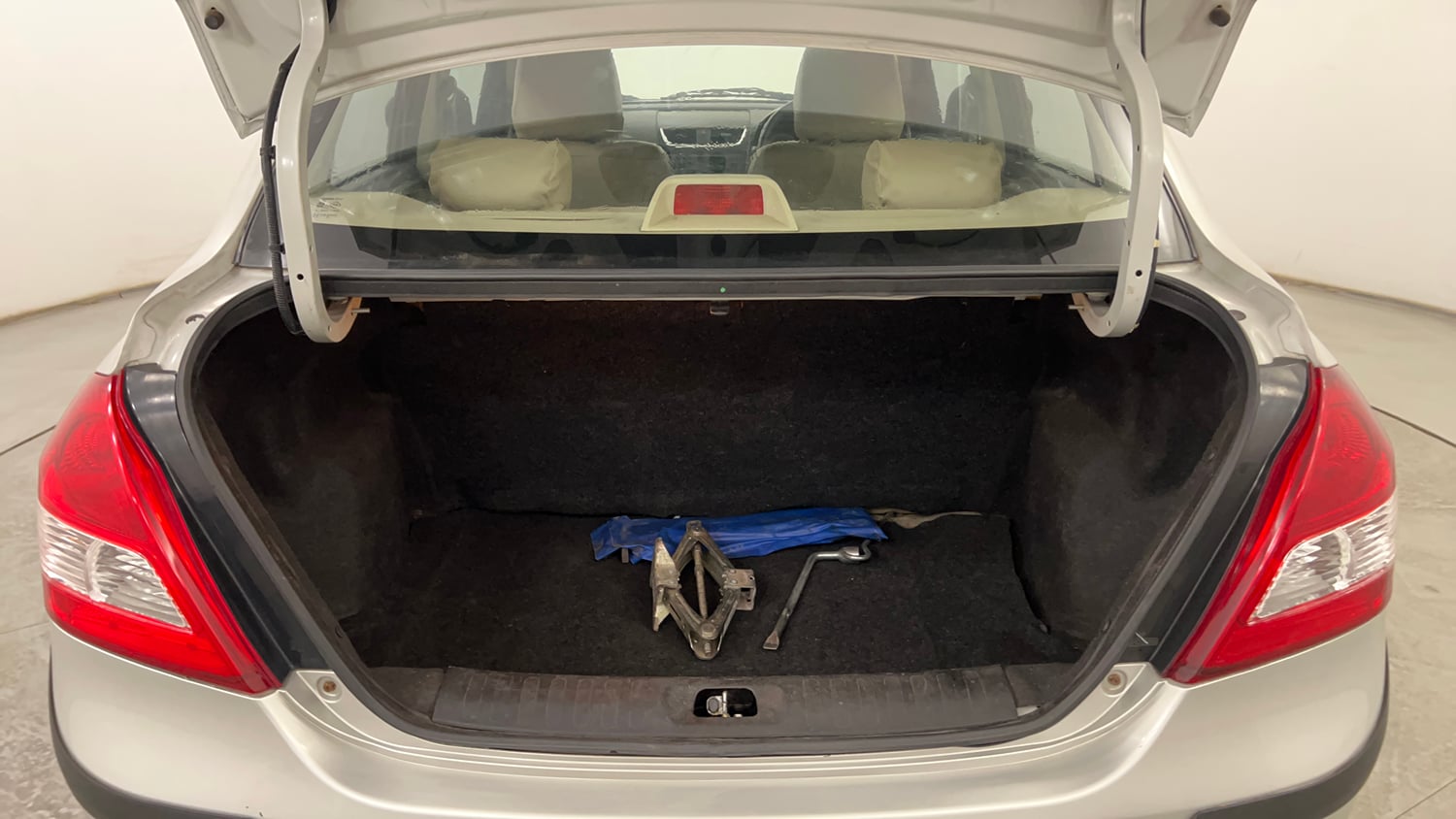 Used 2012 Maruti Suzuki Swift Dzire VXI Petrol Manual interior DICKY INSIDE VIEW