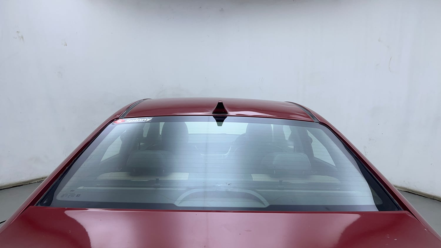 Used 2018 Hyundai Verna SX (O) 1.6 VTVT AT Petrol Automatic exterior BACK WINDSHIELD VIEW