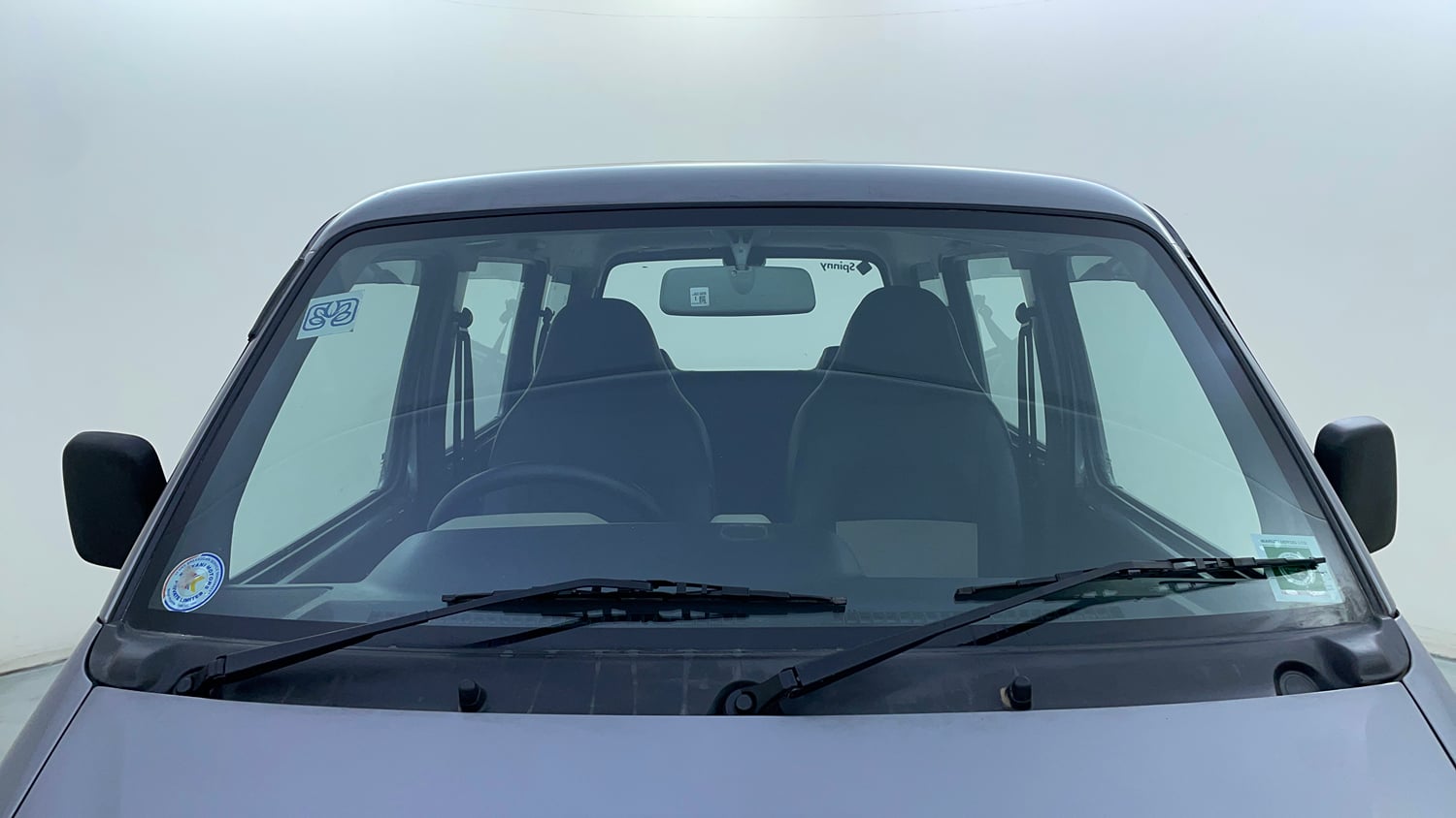 Used 2023 Maruti Suzuki Eeco 5 STR AC Petrol Manual exterior FRONT WINDSHIELD VIEW