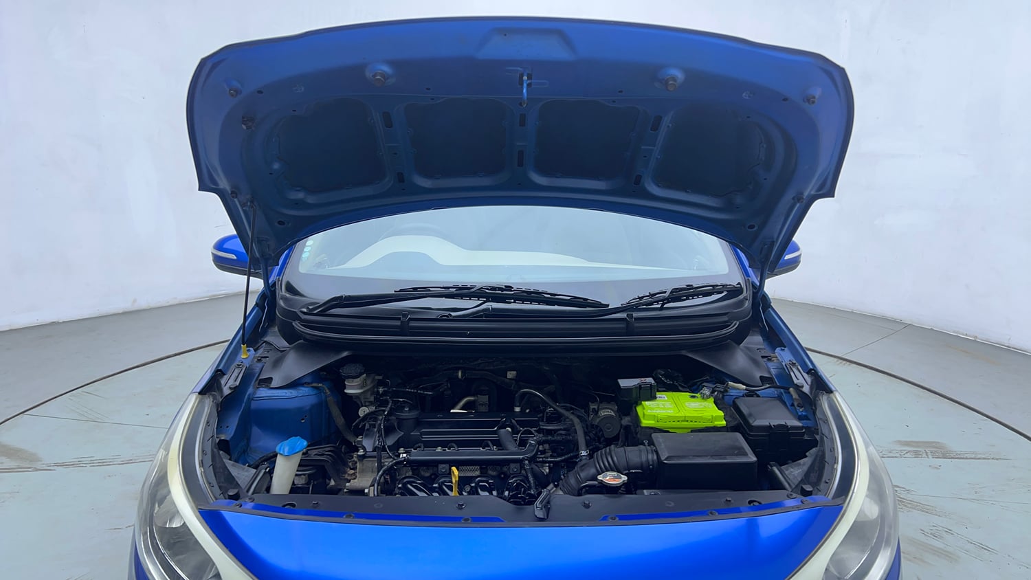 Used 2017 Hyundai Elite i20 Sportz 1.2 Petrol Manual engine ENGINE & BONNET OPEN FRONT VIEW