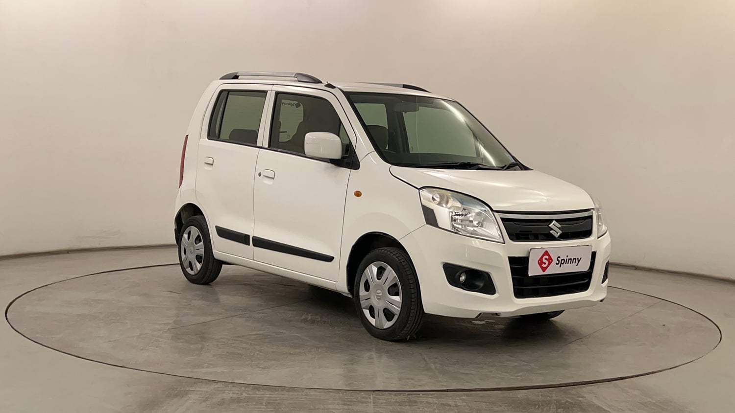 Used 2019 Maruti Suzuki Wagon R 1.0 VXI AMT Petrol Automatic exterior RIGHT FRONT CORNER VIEW