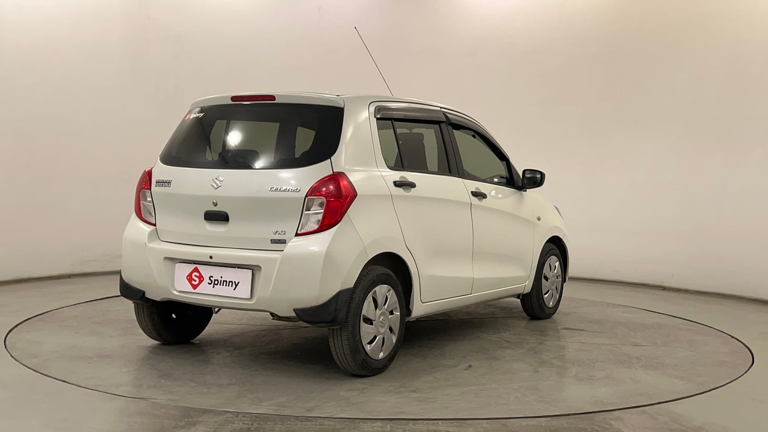 Used 2014 Maruti Suzuki Celerio VXi AMT Petrol Automatic exterior RIGHT REAR CORNER VIEW