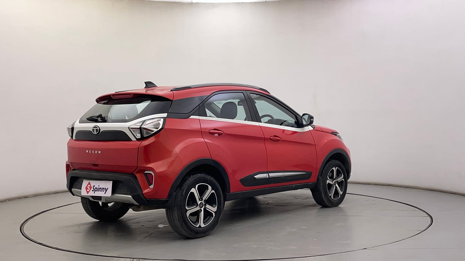 Used 2022 Tata Nexon XZA Plus (S) Petrol Automatic exterior RIGHT REAR CORNER VIEW