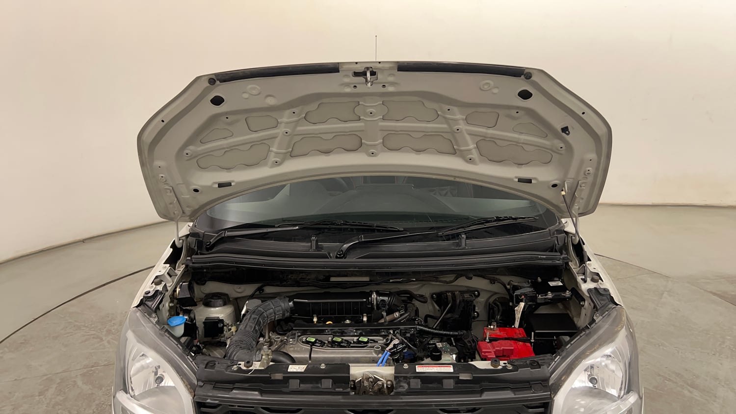 Used 2021 Maruti Suzuki Wagon R 1.0 VXi 1.0 AMT Petrol Automatic engine ENGINE & BONNET OPEN FRONT VIEW