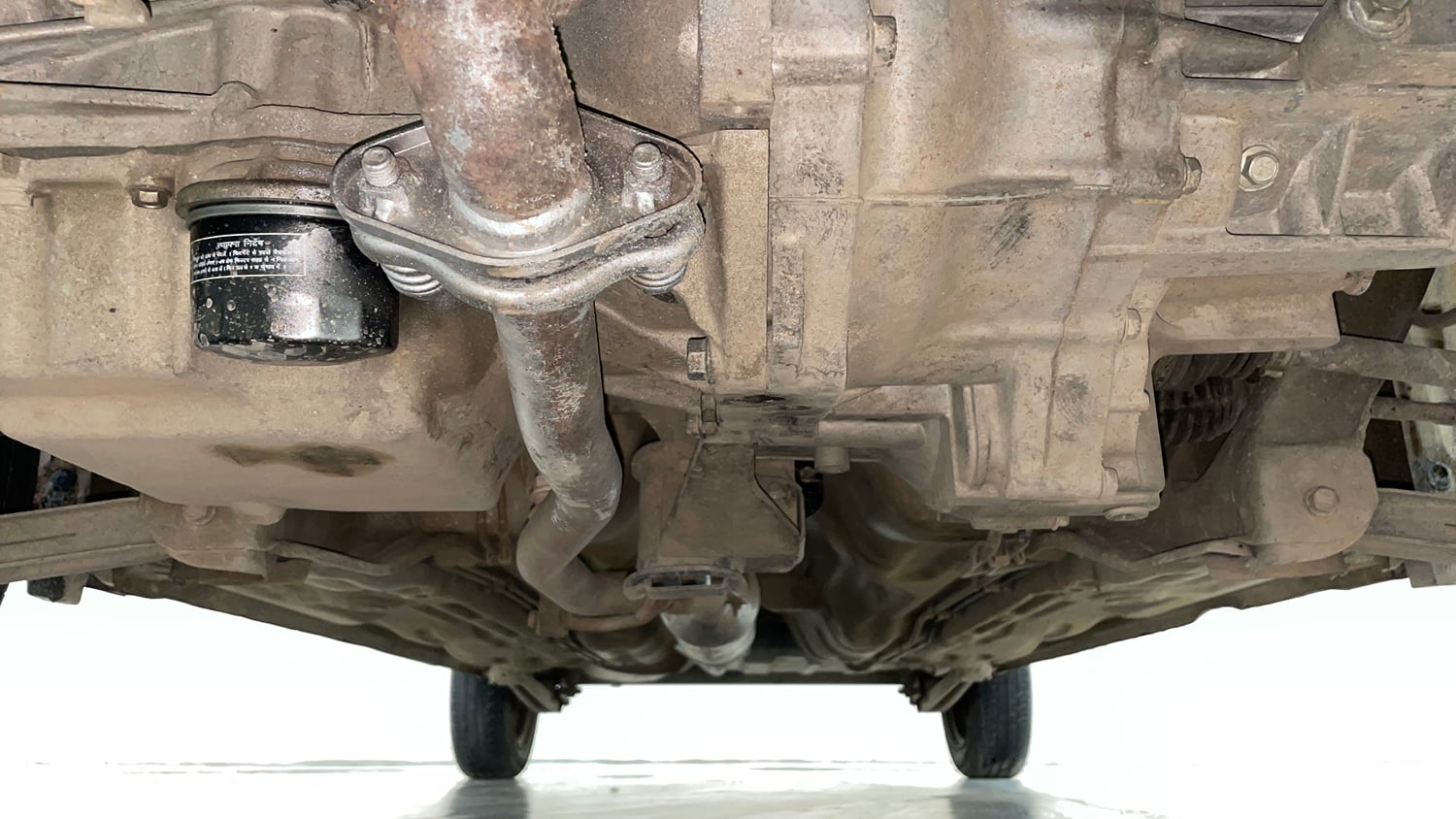 Used 2014 Maruti Suzuki Alto K10 VXi Petrol Manual extra FRONT LEFT UNDERBODY VIEW