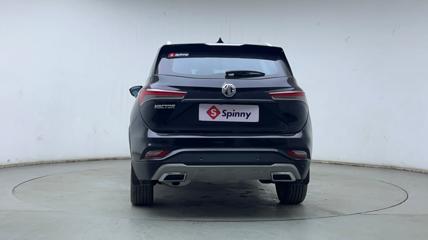 Used 2021 MG Motors Hector Plus Sharp 1.5 Petrol Turbo DCT 6-STR Petrol Automatic exterior BACK VIEW