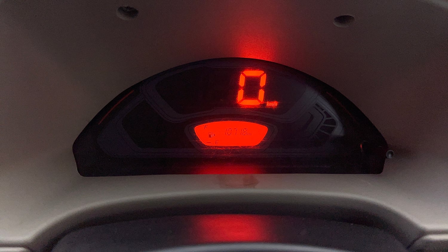 Used 2024 Maruti Suzuki Eeco 5 STR AC Petrol Manual interior CLUSTERMETER VIEW