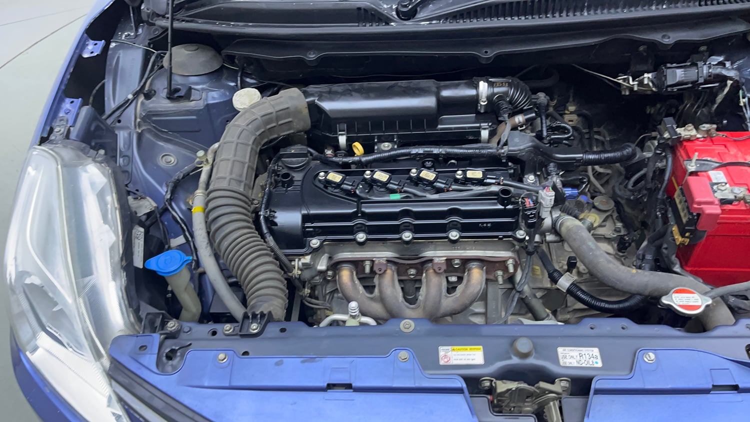 Used 2017 Maruti Suzuki Baleno Delta 1.2 Petrol Manual engine ENGINE RIGHT SIDE VIEW