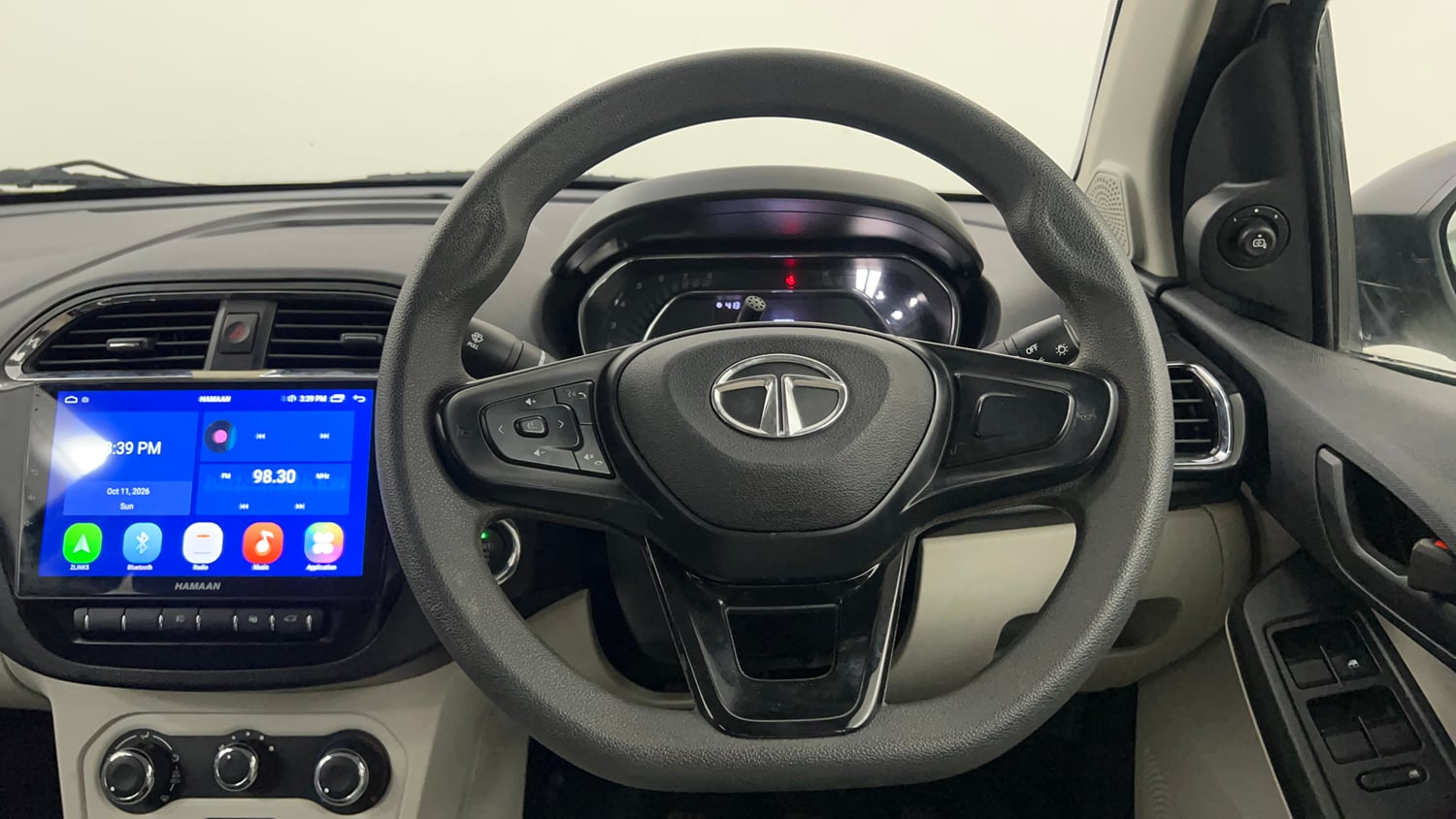 Used 2024 Tata Tigor XZ Petrol Manual interior STEERING VIEW