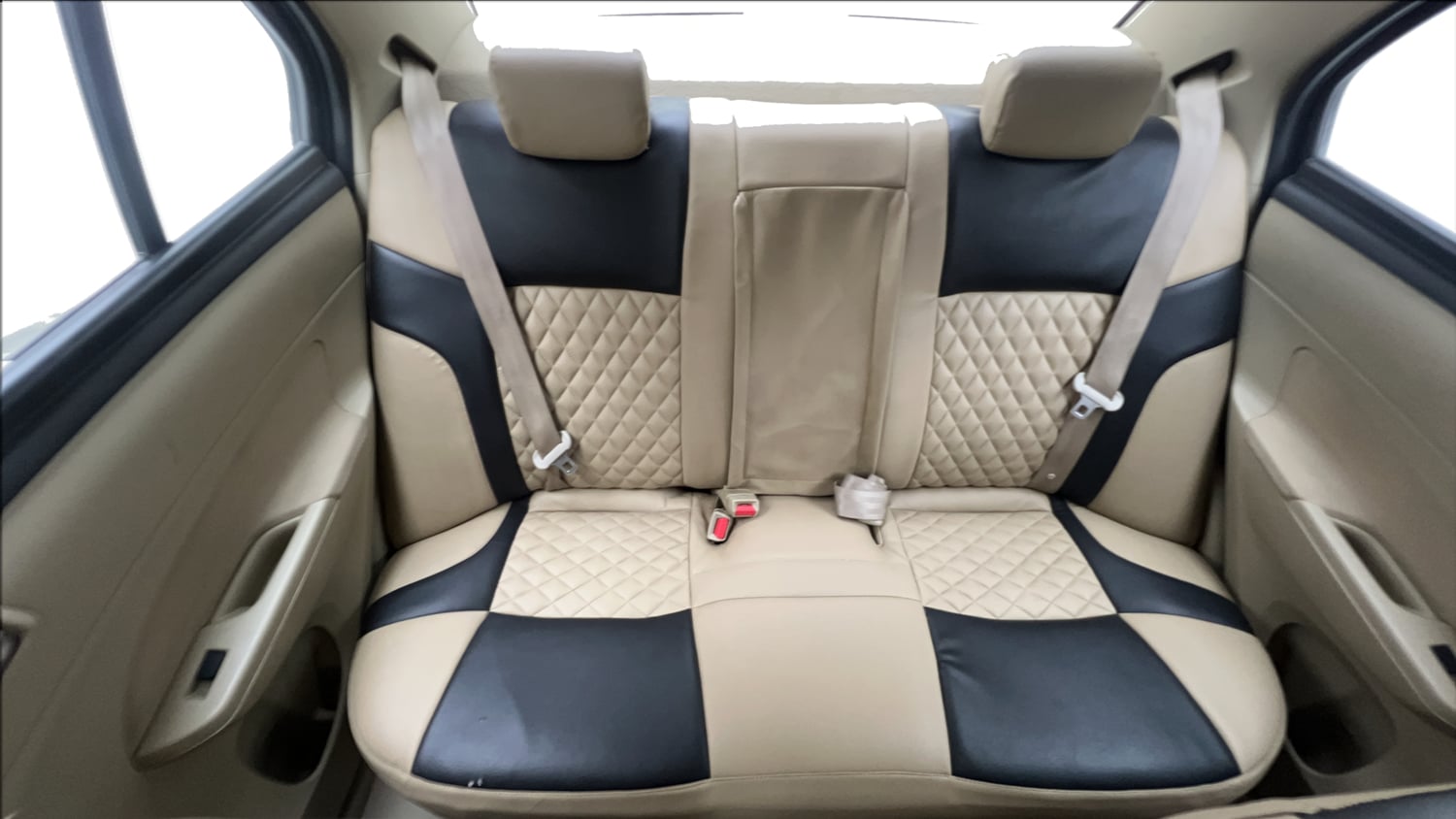 Used 2015 Maruti Suzuki Swift Dzire VXI Petrol Manual interior REAR SEAT CONDITION VIEW