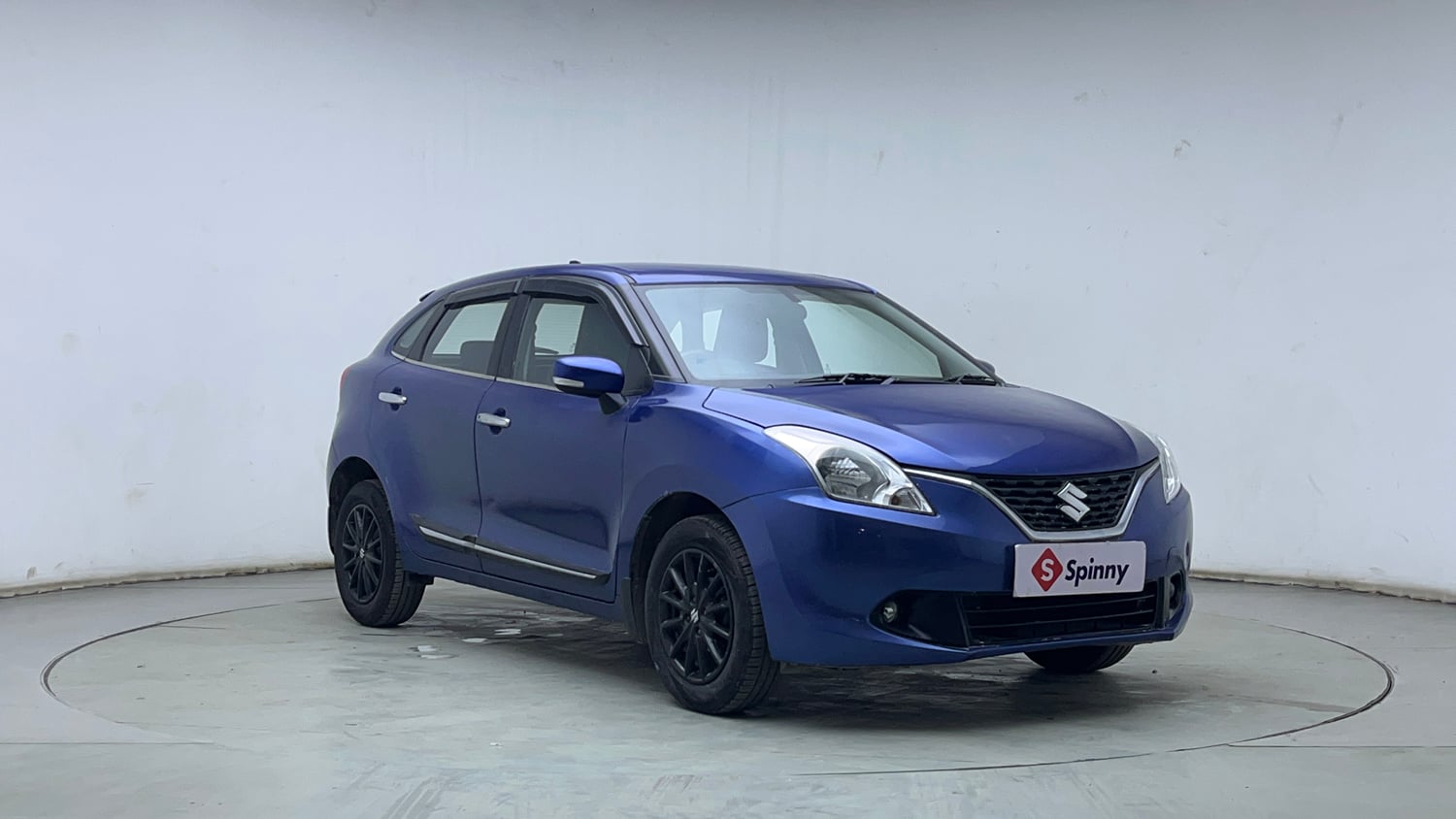 Used 2017 Maruti Suzuki Baleno Delta 1.2 Petrol Manual exterior RIGHT FRONT CORNER VIEW