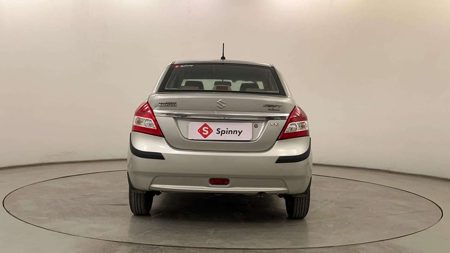 Used 2012 Maruti Suzuki Swift Dzire VXI Petrol Manual exterior BACK VIEW