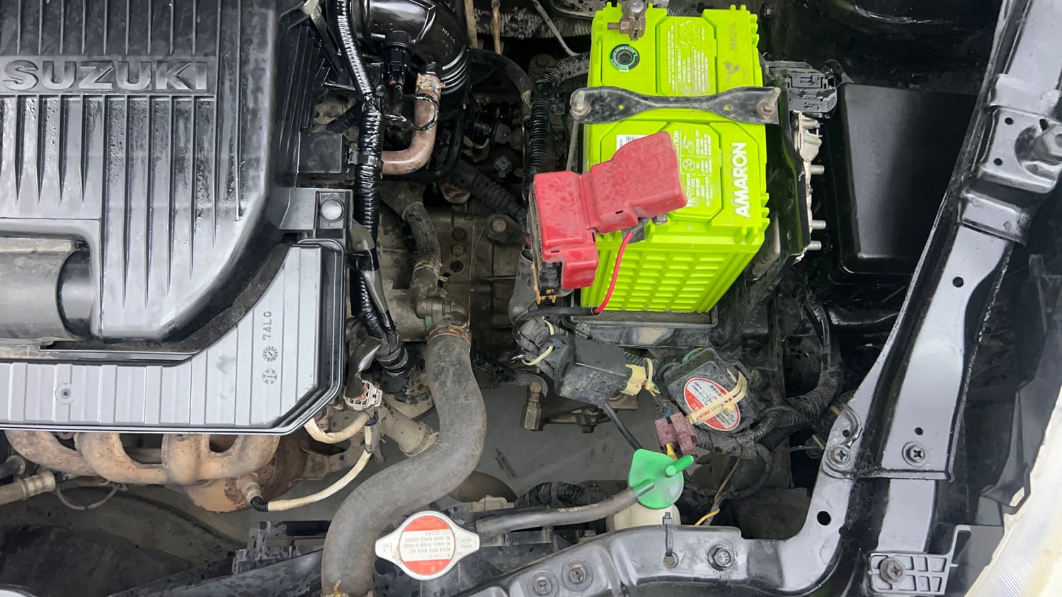 Used 2016 Maruti Suzuki Swift ZXi Petrol Manual engine ENGINE LEFT SIDE VIEW