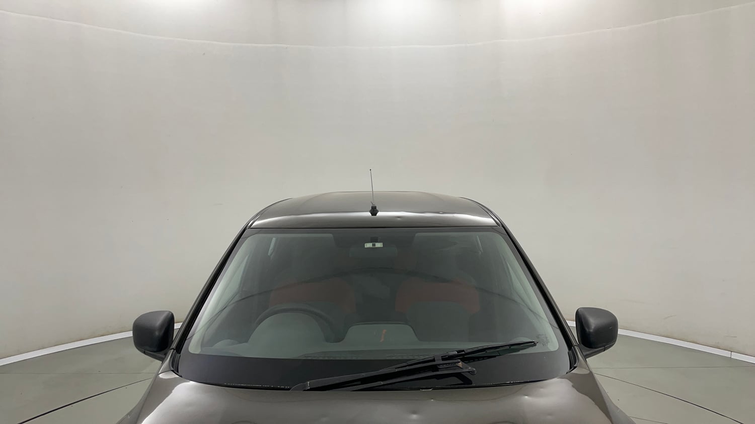 Used 2017 Renault Kwid RXT Petrol Manual exterior FRONT WINDSHIELD VIEW