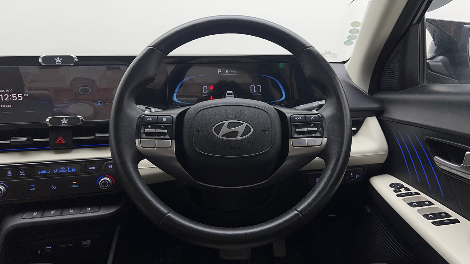 Used 2023 Hyundai Verna SX (O) 1.5 Petrol IVT Petrol Automatic interior STEERING VIEW