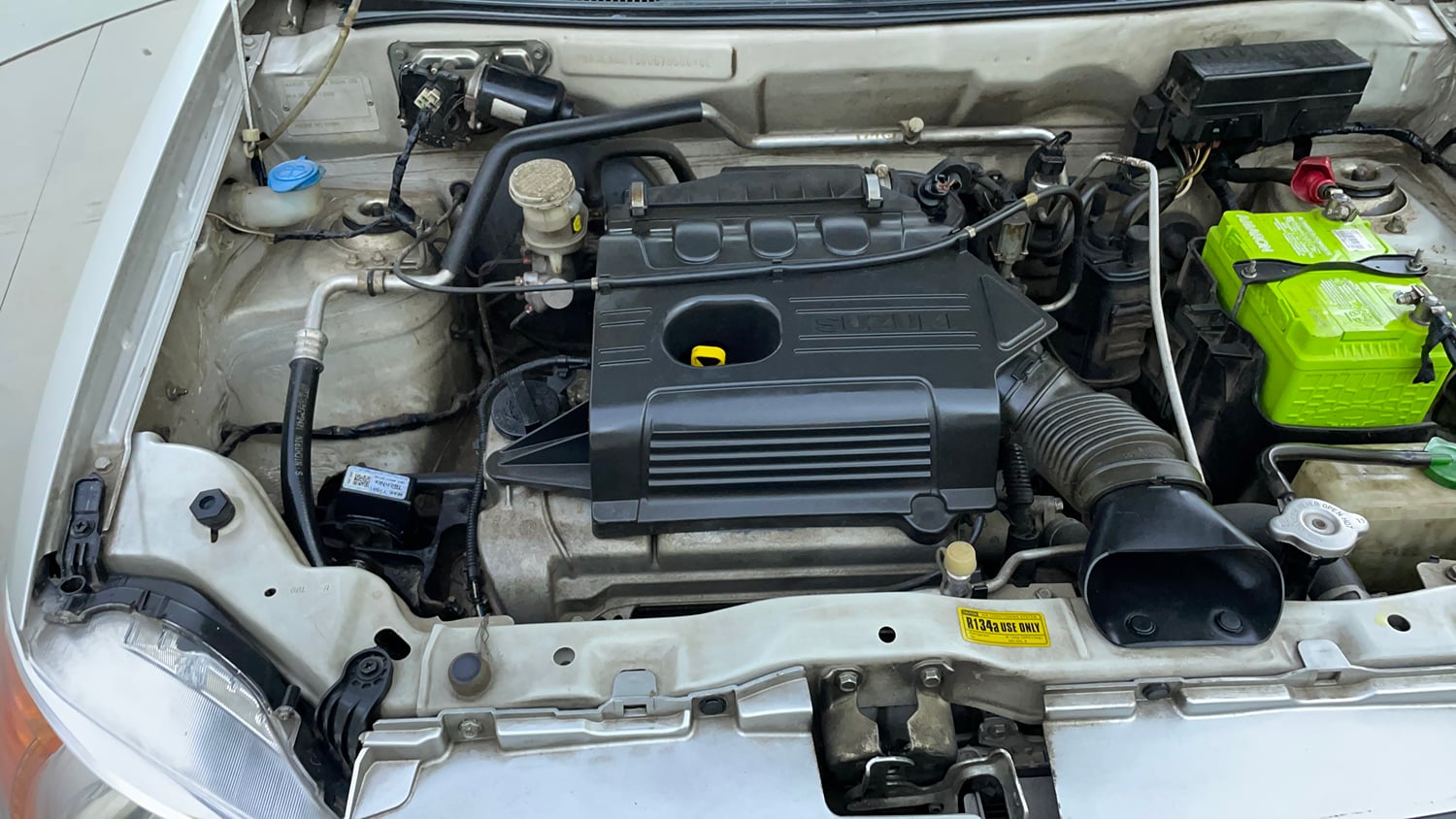 Used 2014 Maruti Suzuki Alto K10 VXi Petrol Manual engine ENGINE RIGHT SIDE VIEW