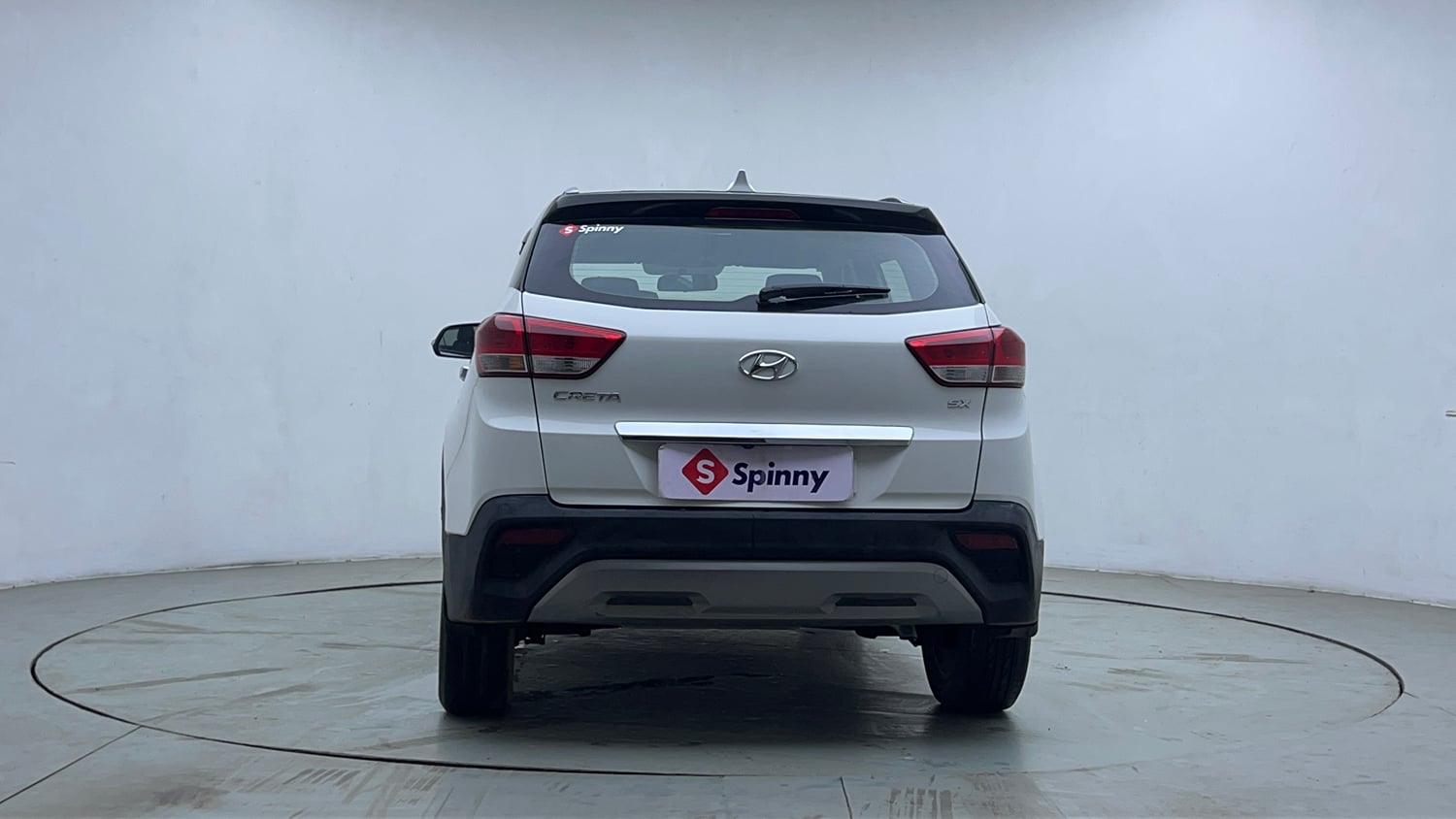 Used 2018 Hyundai Creta SX 1.6 AT Petrol Petrol Automatic exterior BACK VIEW