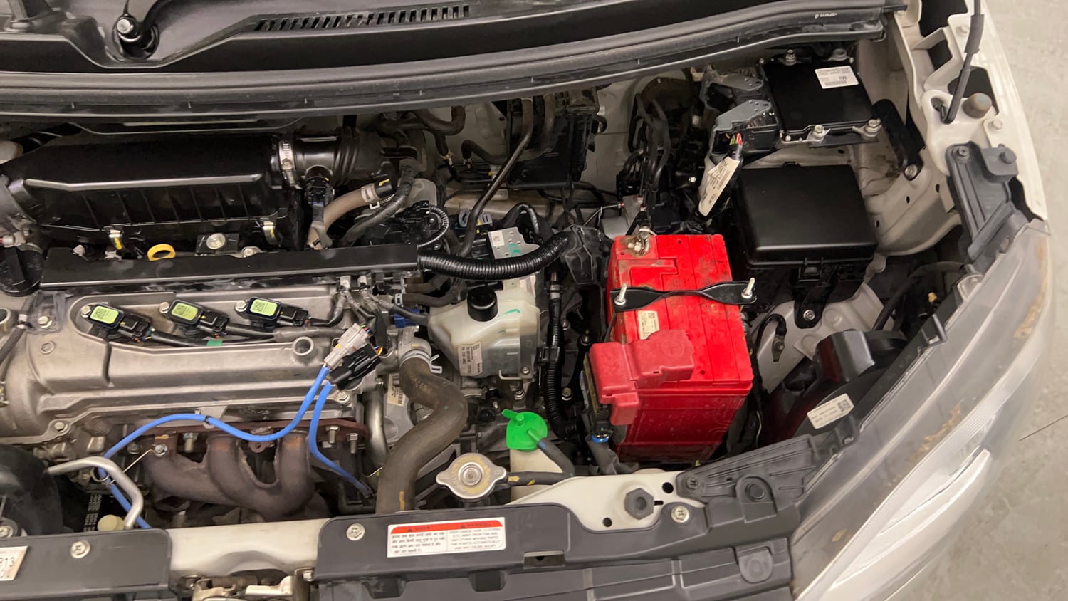 Used 2021 Maruti Suzuki Wagon R 1.0 VXi 1.0 AMT Petrol Automatic engine ENGINE LEFT SIDE VIEW