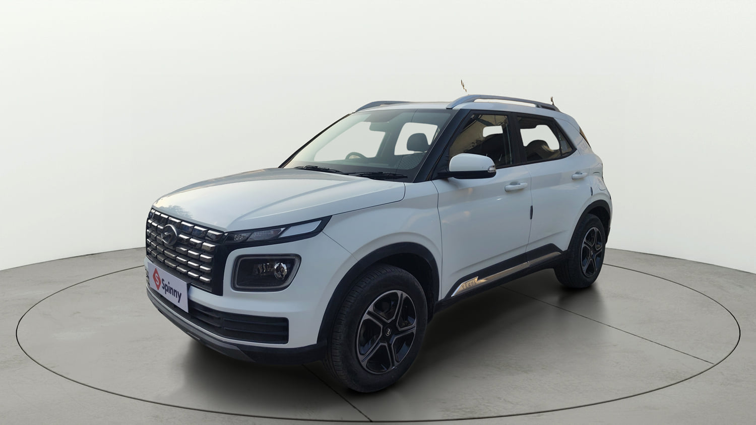 Used 2023 Hyundai Venue S (O) 1.0 Turbo DCT Petrol Automatic exterior LEFT FRONT CORNER VIEW
