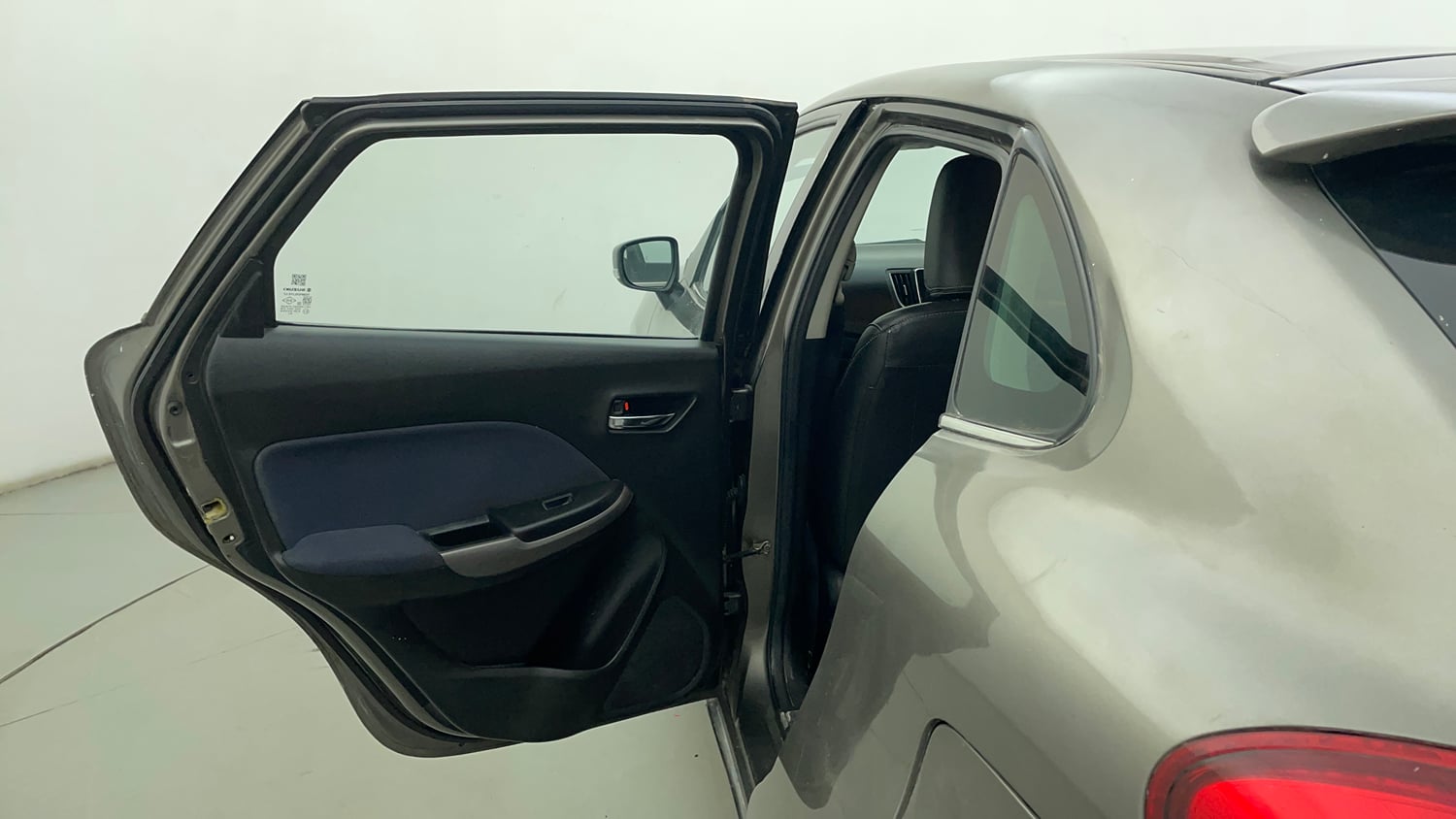 Used 2019 Maruti Suzuki Baleno Zeta Automatic Petrol Automatic interior LEFT REAR DOOR OPEN VIEW