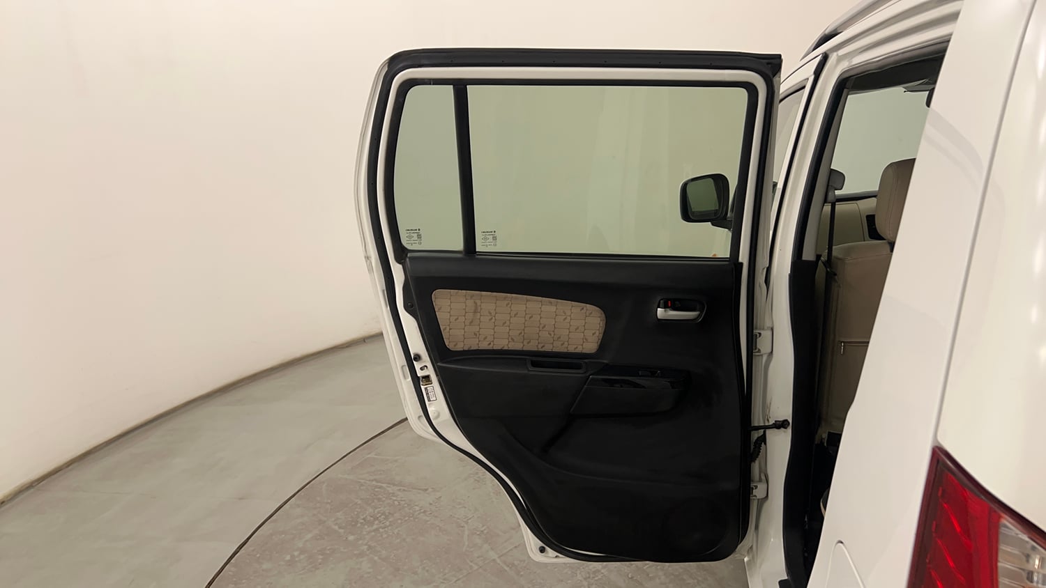 Used 2019 Maruti Suzuki Wagon R 1.0 VXI AMT Petrol Automatic interior LEFT REAR DOOR OPEN VIEW