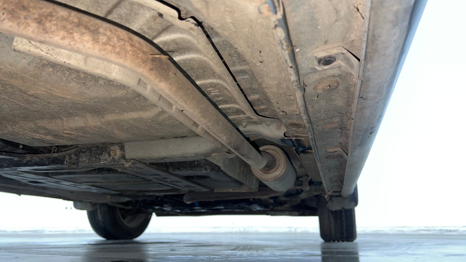 Used 2022 Honda WR-V VX MT Petrol Petrol Manual extra REAR RIGHT UNDERBODY VIEW