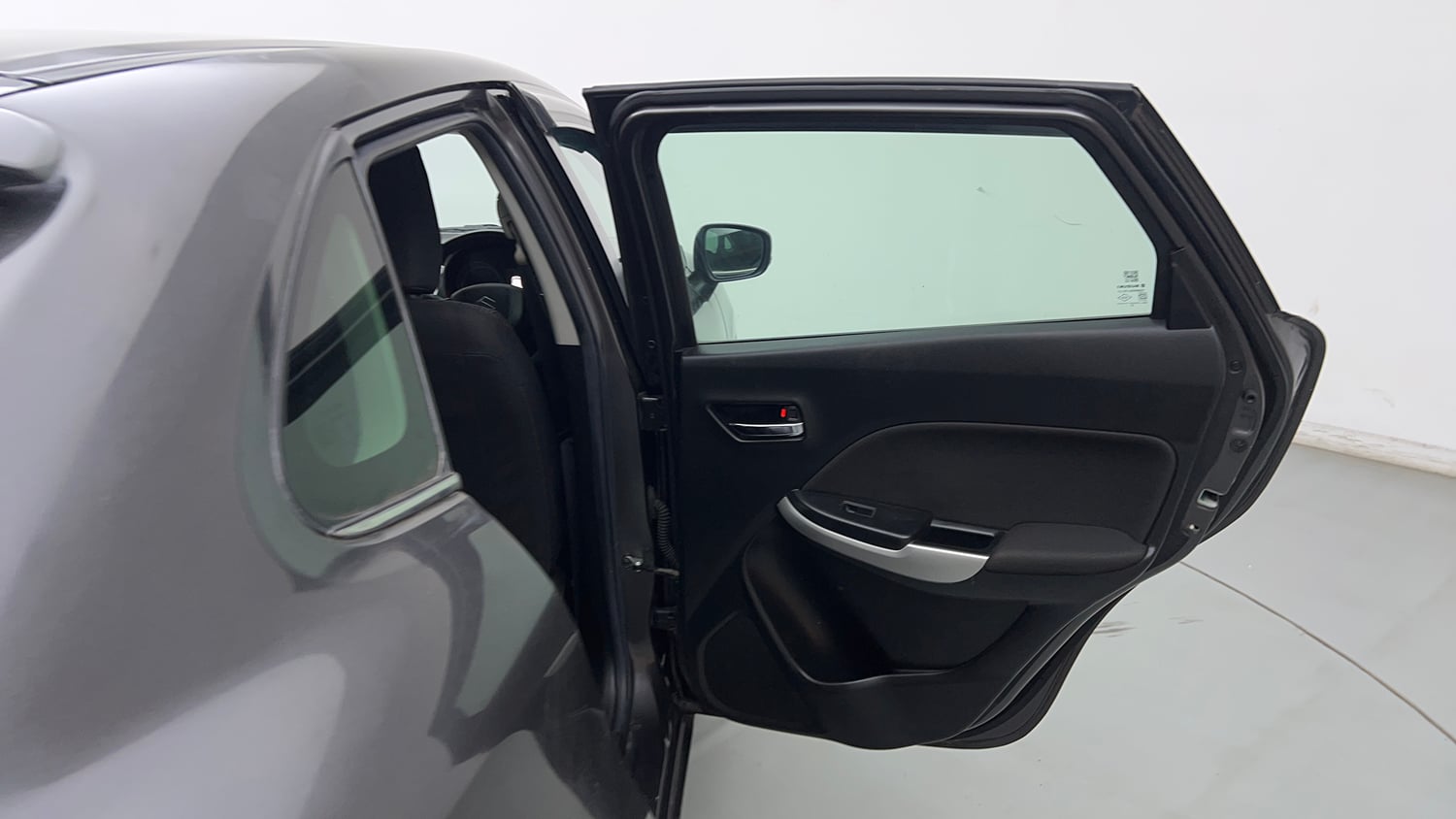 Used 2018 Maruti Suzuki Baleno Zeta 1.2 AT Petrol Automatic interior RIGHT REAR DOOR OPEN VIEW