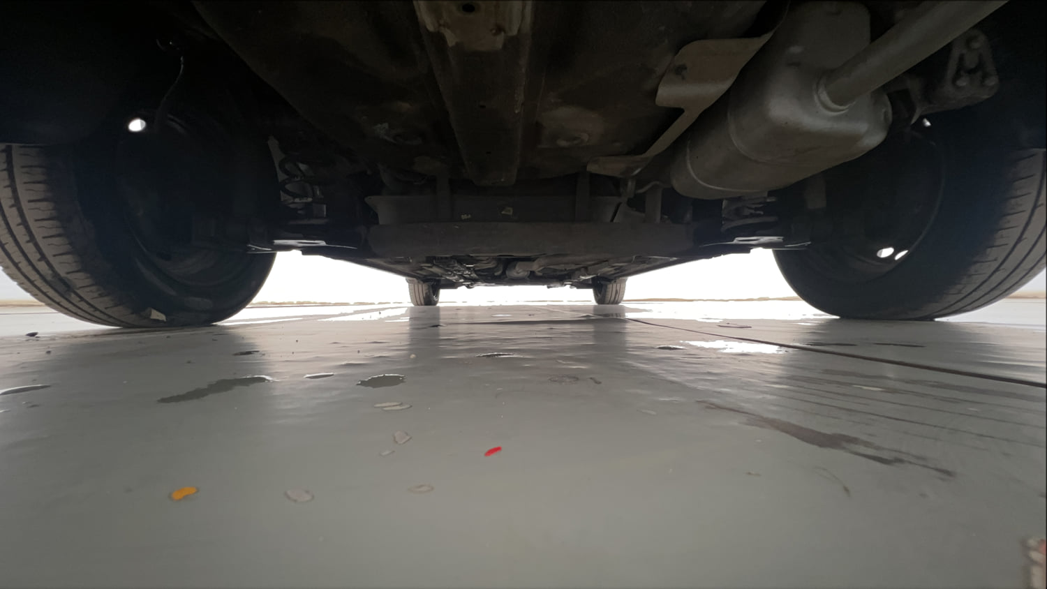 Used 2019 Hyundai Xcent S Petrol Manual extra REAR UNDERBODY VIEW (TAKEN FROM REAR)