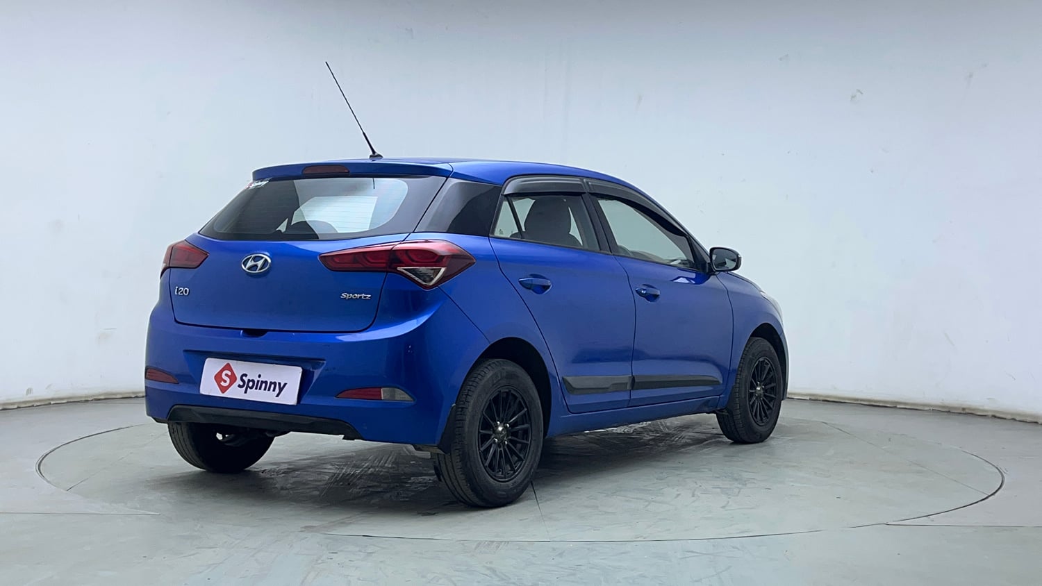 Used 2017 Hyundai Elite i20 Sportz 1.2 Petrol Manual exterior RIGHT REAR CORNER VIEW
