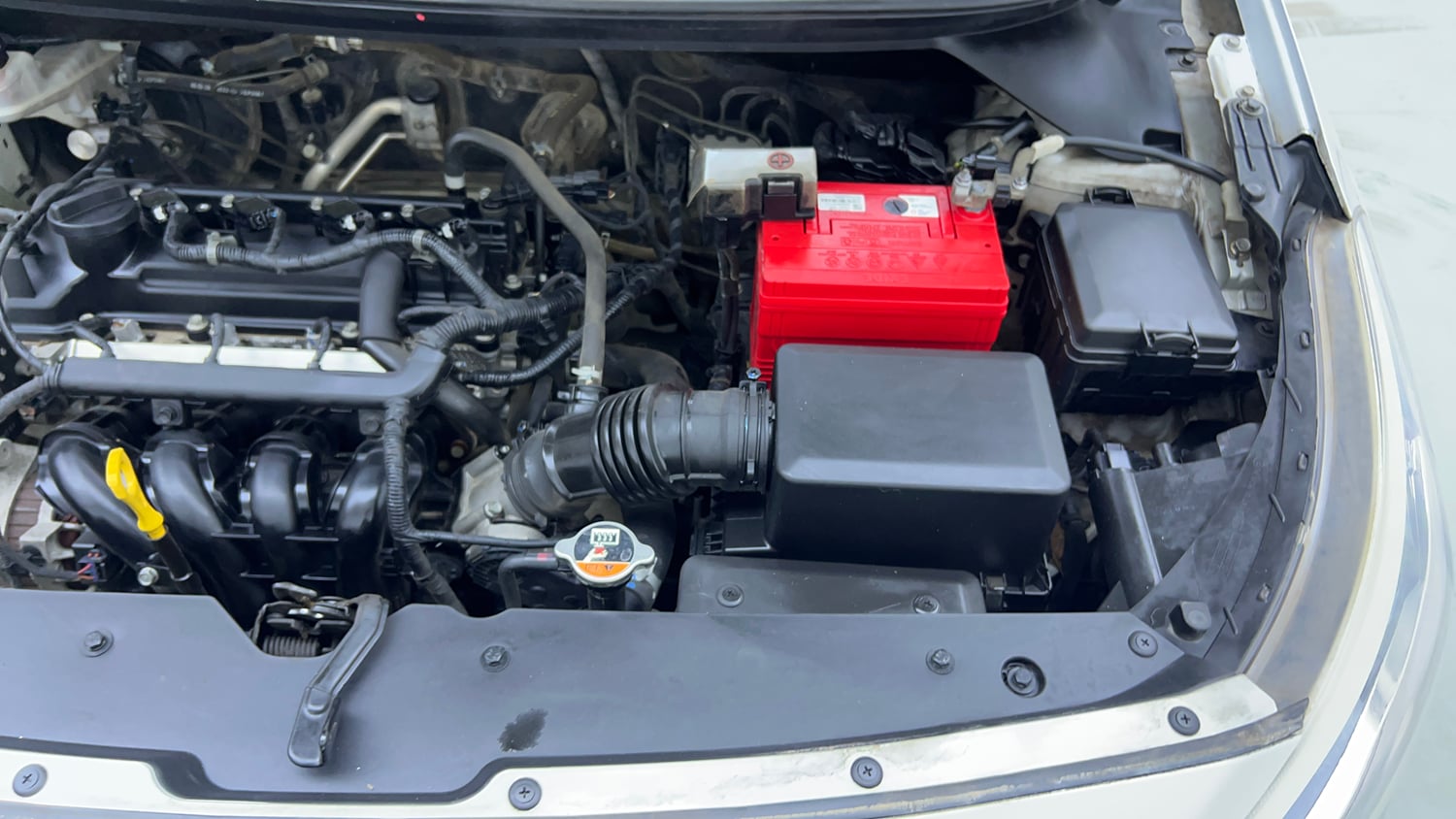 Used 2018 Hyundai Elite i20 Asta 1.2 Petrol Manual engine ENGINE LEFT SIDE VIEW