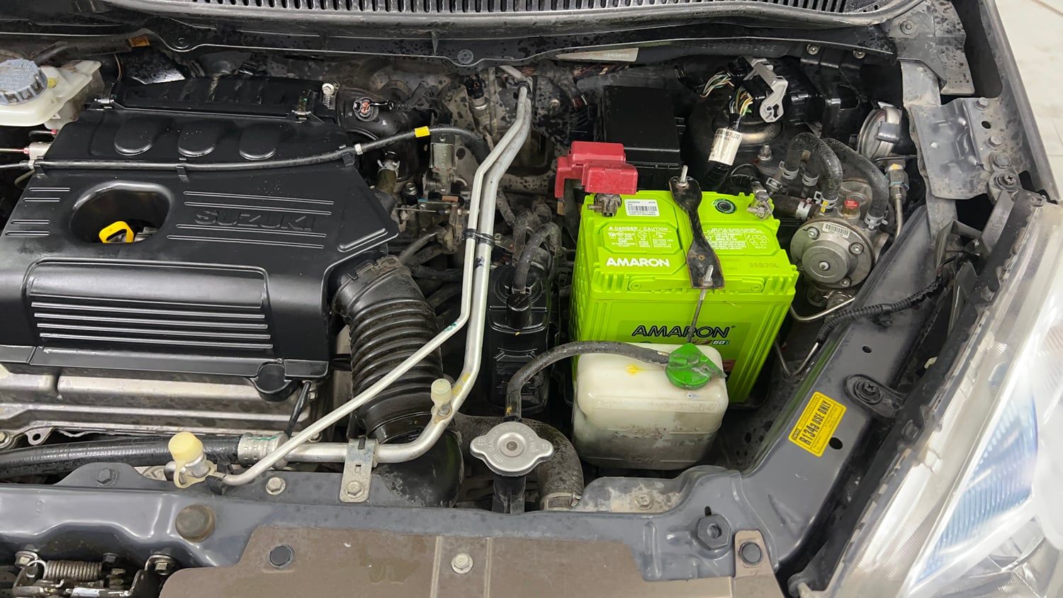Used 2014 Maruti Suzuki Wagon R LXI CNG Cng Manual engine ENGINE LEFT SIDE VIEW