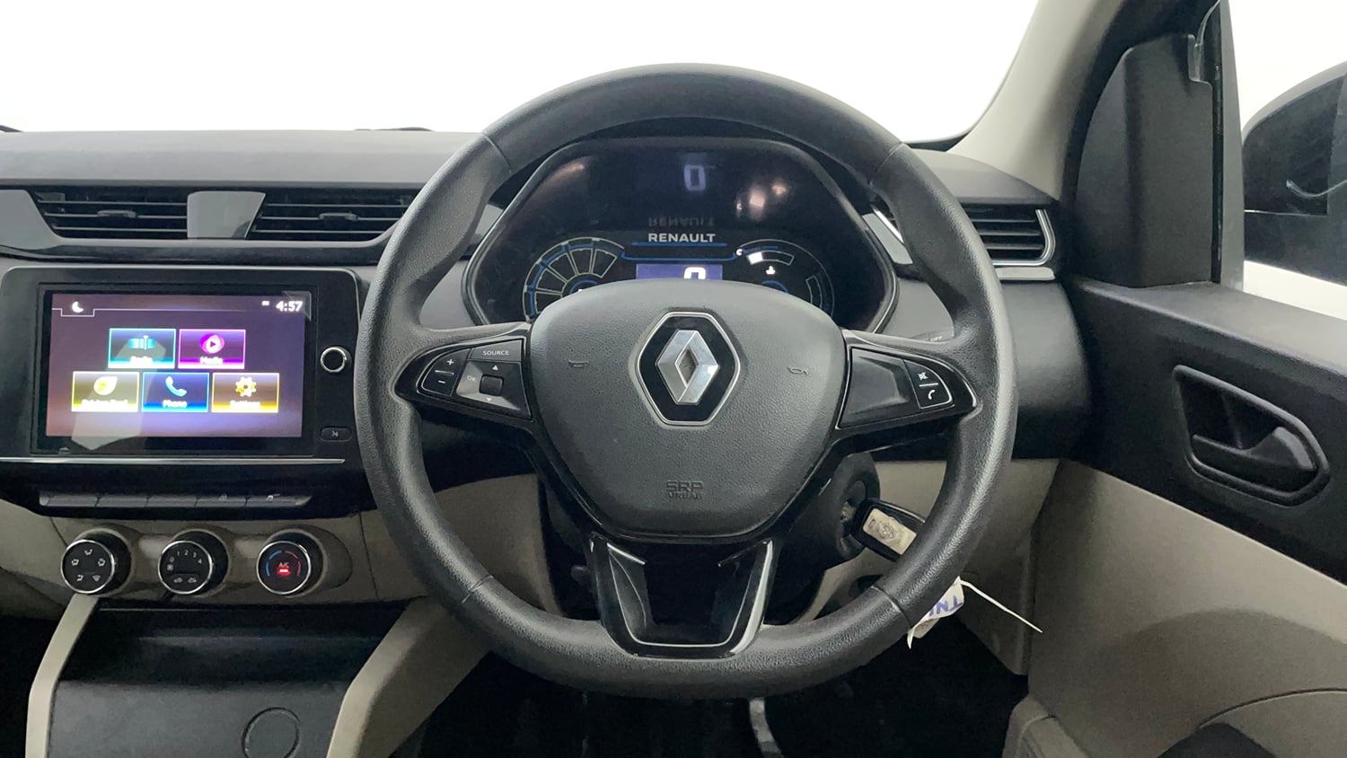 Used 2023 Renault Triber RXT Petrol Manual interior STEERING VIEW