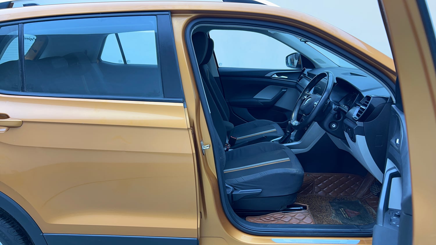 Used 2021 Skoda Kushaq Ambition 1.0L TSI AT Petrol Automatic interior RIGHT SIDE FRONT DOOR CABIN VIEW