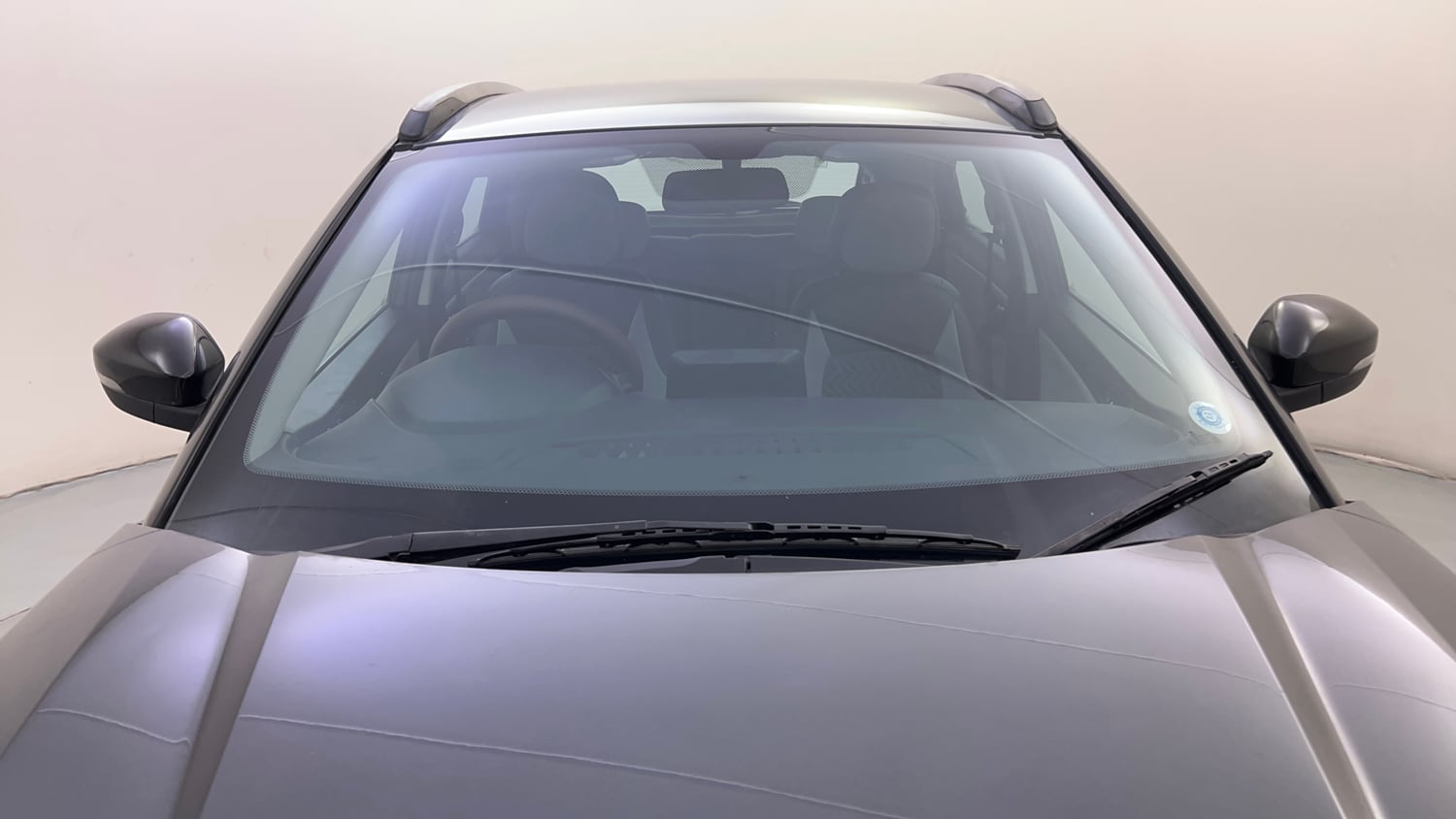 Used 2021 Tata Nexon XZA Plus Diesel Diesel Automatic exterior FRONT WINDSHIELD VIEW